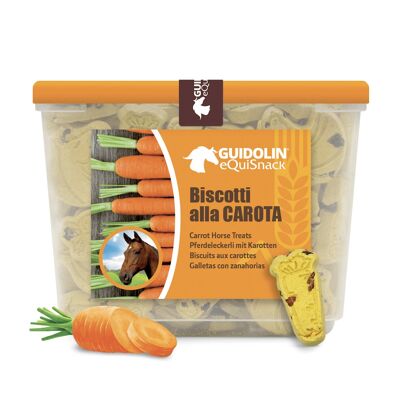 Biscotti alla carota per cavalli | Lavorazione artigianale 700 g