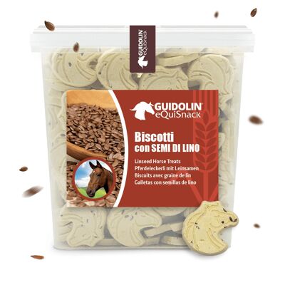 Biscuits artisanaux pour chevaux aux graines de lin 2,5 kg