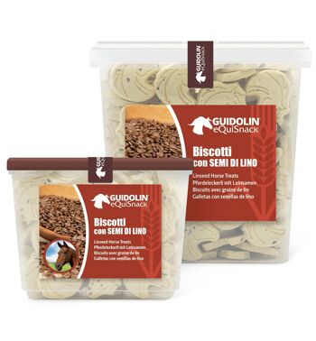 Biscuits artisanaux pour chevaux aux graines de lin 2,5 kg 3