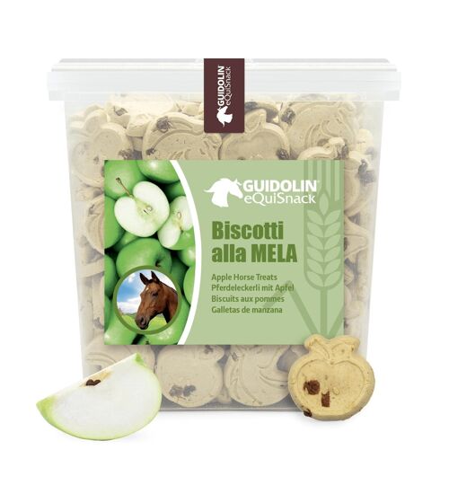 Biscotti naturali per cavalli con mela | Made in Italy 2.5 kg