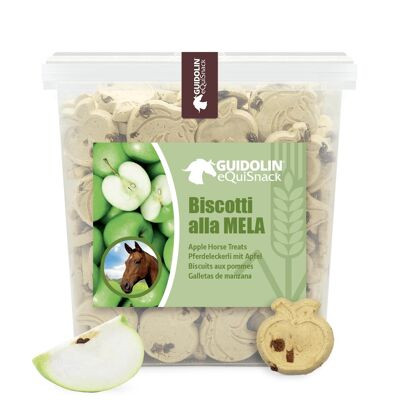 Natural biscuits for horses with apple | Made in Italy 2.5 kg