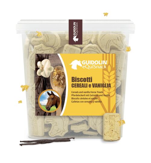 Biscotti per cavalli con vaniglia | No zuccheri aggiunti 2.5 kg