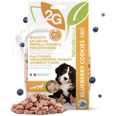 Galletas de arándanos para perros | Galletas para perros con yogur 350 g
