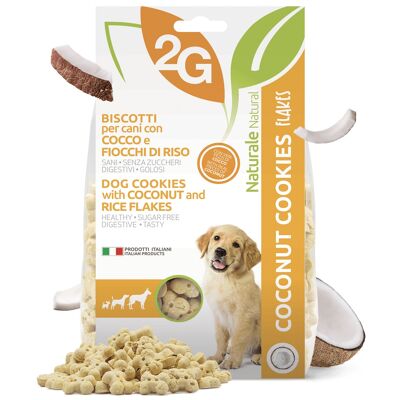 Kokosnuss-Hundekekse | Hundesnacks ohne künstliche Zusätze 350 g