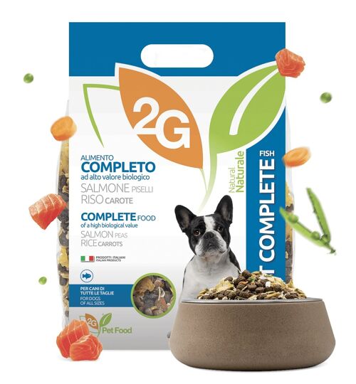 Diet Complete Fish | Dog food con crocchette monoproteiche 2 kg