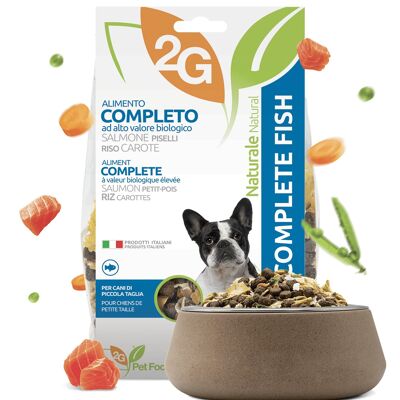 Dieta Completa Pescado | Alimento para perros con croquetas monoproteicas 350 g