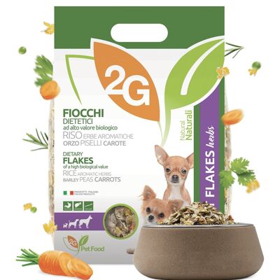 Diet Flakes Herbs | Mangime complementare per cani 2 kg