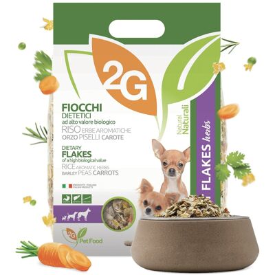 Diet Flakes Herbs | Mangime complementare per cani 2 kg