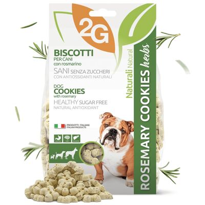 Rosemary Dog Cookies | Snack per cani piccoli medi grandi 350 g