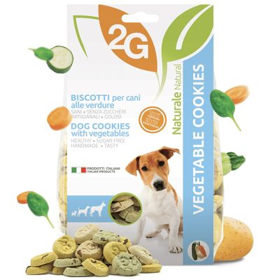 Vegetable Dog Cookies | Vegetarian biscuits 3 vegetable flavors 350 g
