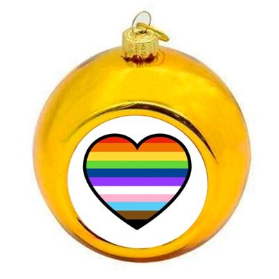 Christmas Baubles 'A Heart Full Of Pride