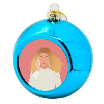 Boules de Noël 'Alexis Rose' 2