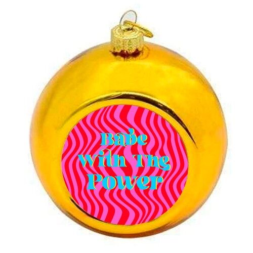 Christmas Baubles 'Babe'