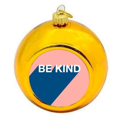 Christmas Baubles 'BE KIND'