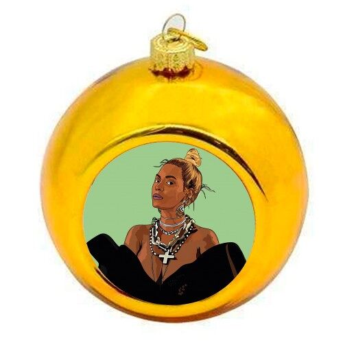 Christmas Baubles 'Beyonce Collection'