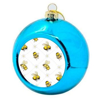 Boules de Noël 'Bumble Bee Pattern' 2