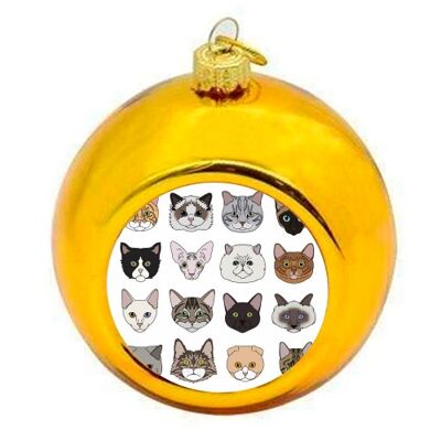Christmas Baubles 'Cats'
