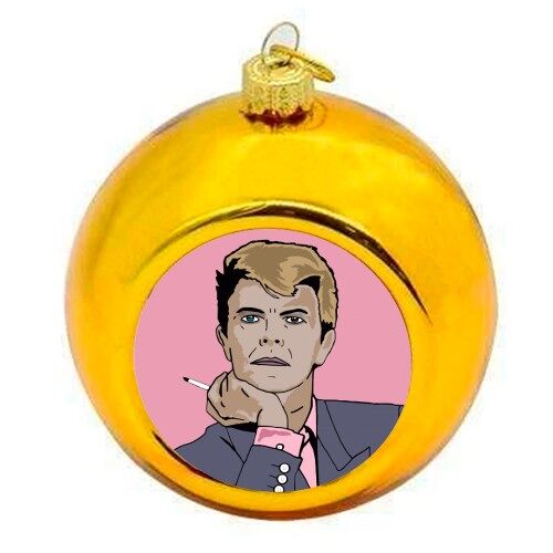 Christmas Baubles 'Bowie '83.'