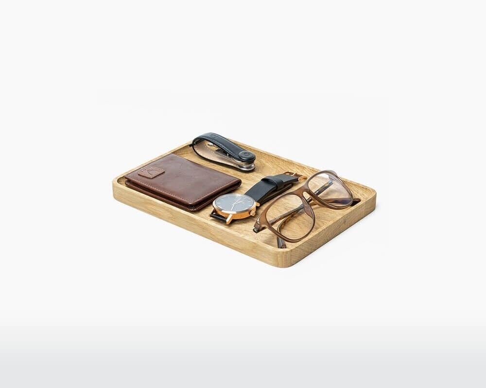 Vassoio tascabile vuoto - Quercia