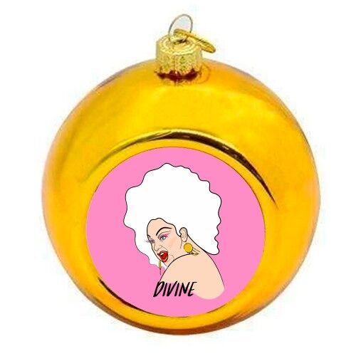 Christmas Baubles 'Deliciously Divine'