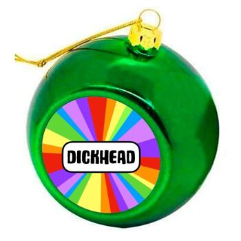 Boules de Noël 'Dickhead' 3
