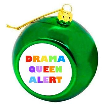 Boules de Noël 'Drama Queen Alert' 3