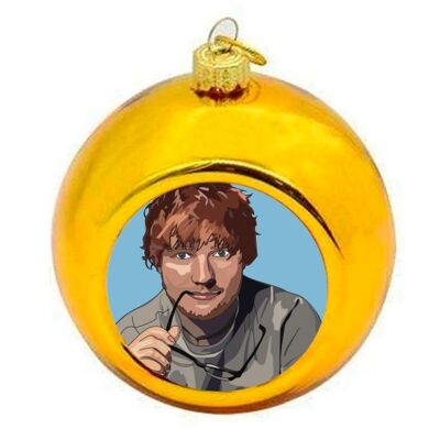 Christmas Baubles 'Ed Sheeran Collection