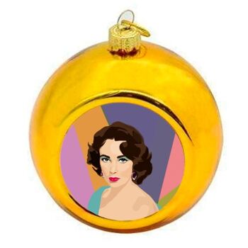 Boules de Noël 'Elizabeth Taylor' 1