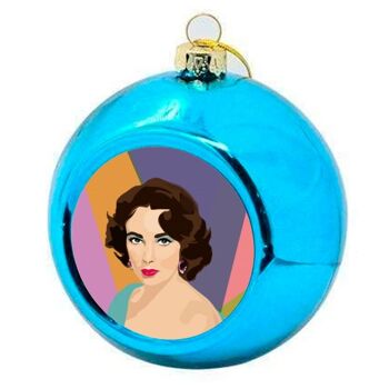 Boules de Noël 'Elizabeth Taylor' 2
