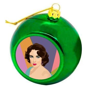 Boules de Noël 'Elizabeth Taylor' 3