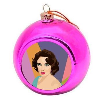Boules de Noël 'Elizabeth Taylor' 4