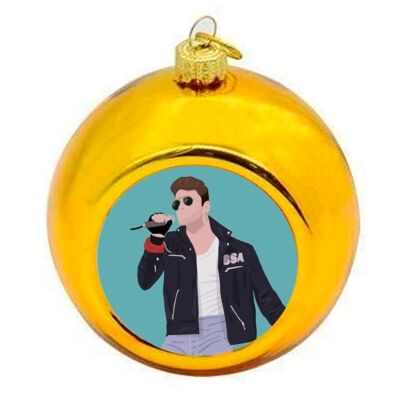 Christmas Baubles 'George Michael'