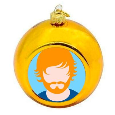 Christmas Baubles 'Ginger Ed'