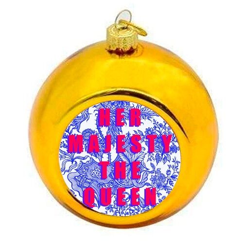 Christmas Baubles 'Her Majesty The Queen