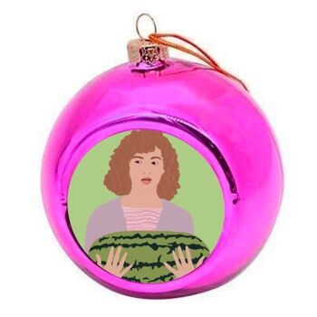 Boules de Noël 'J'ai porté une pastèque 4