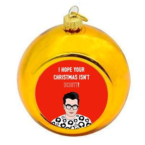 Christmas Baubles 'I Hope Your Christmas