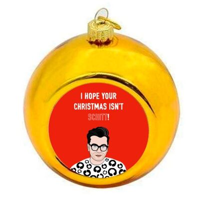 Christmas Baubles 'I Hope Your Christmas