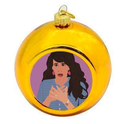 Christmas Baubles 'Janice from Friends'