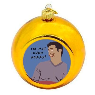 Christmas Baubles 'Joey Tribbiani'