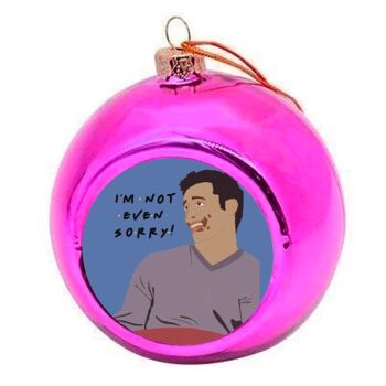 Boules de Noël 'Joey Tribbiani' 4