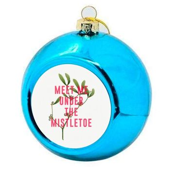 Boules de Noël 'Meet Me Under The Mis 2