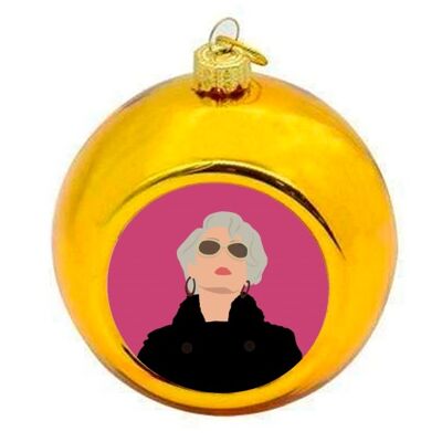 Christmas Baubles 'Miranda Priestly'