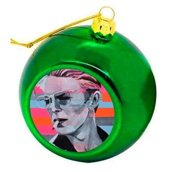 Boules de Noël 'Néon Bowie' 3
