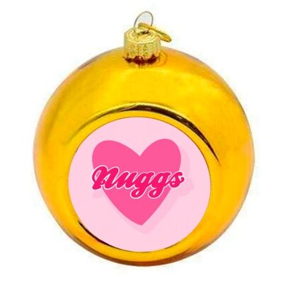 Christmas Baubles 'Nuggs - I love Chicke