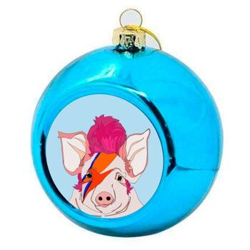 Boules de Noël 'Piggy Stardust' 2