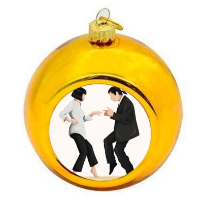 Christmas Baubles 'Pulp Fiction'