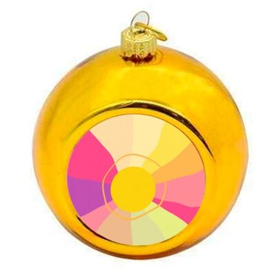 Christmas Baubles 'Retro Sunrise Glam #1