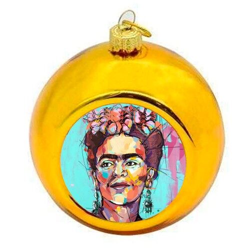 Christmas Baubles 'Sassy Frida'