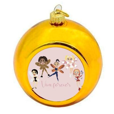 Christmas Baubles 'Spice Girls Viva Fore