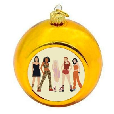 Christmas Baubles 'Spice Girls'
